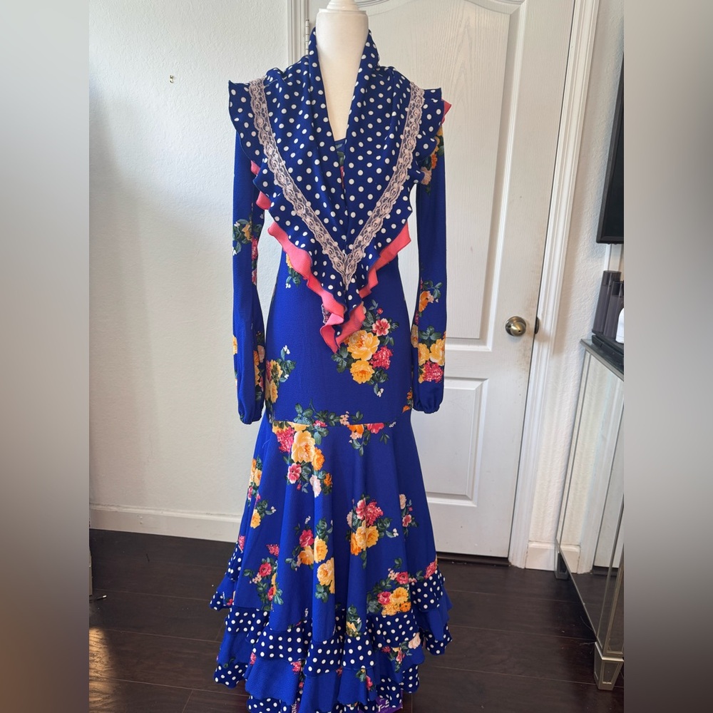 Flamenco Polka Dot Dress